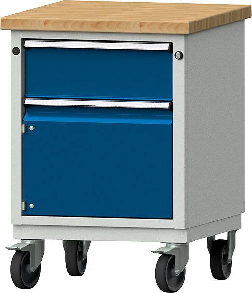 Immagine prodotto Anke Bancho da lavoro compatto, largh. x prof. 605 x 650 mm, 1 cassetto, 1 (60.50 cm, 65 cm)
