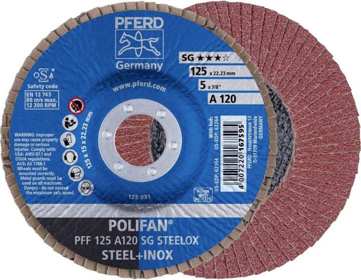 Image du produit Pferd Disque de ponçage pour détecteur DE feu DE CHEVAL (120)