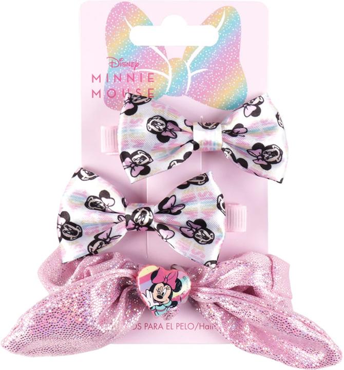 Actual product image Cerda Hair Accessories Minnie Mouse Pink 3 Pieces (3 pcs.)