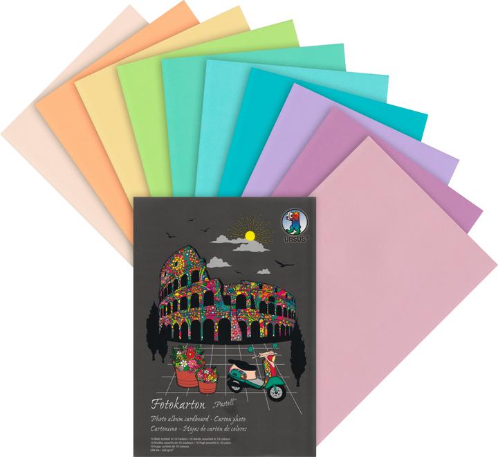Produktbild Ursus Fotokarton 300 g/m2 Pastell (300 g/m², 10 x)