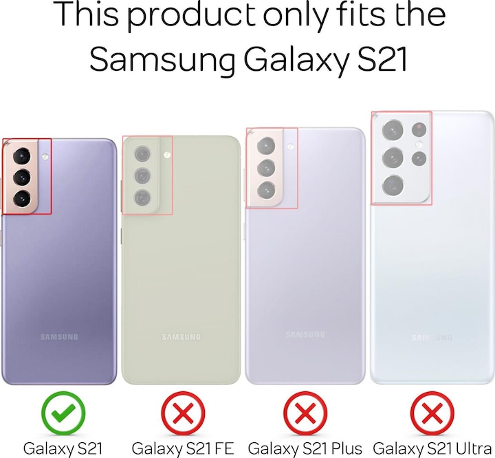 Actual product image Nalia Ring mobile phone case (Samsung Galaxy S21)