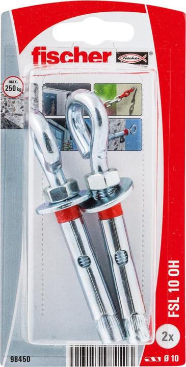 Produktbild Fischer FSL 10 OH (2 Stk.)