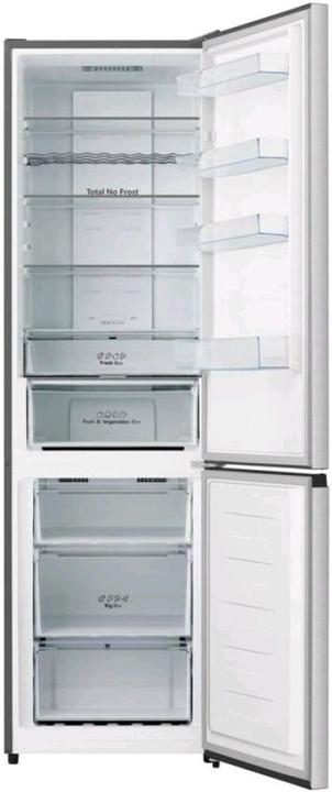 Actual product image Hisense RB440N4BCE Fridge Freezer Free Installation 336 L E Stainless Steel (336 l)