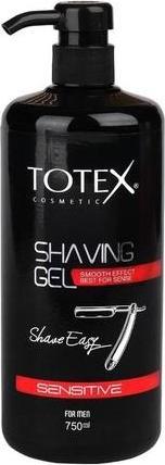 Totex Shaving Shave Gel Sensitive Smooth Skin Cool Effect Men Care Full Body Bikini Line For Women 7 (750 ml, Shaving gel)