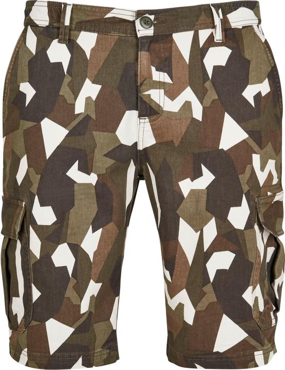 Produktbild Urban Classics Geometric Camo Stretch Twill Cargo Shorts (38)