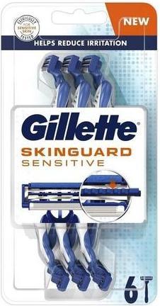 Gillette Einwegrasierer Sensitive 6S