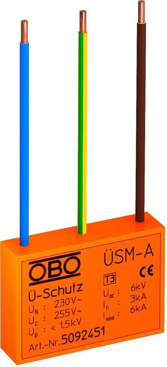 Produktbild OBO Bettermann OBO UESMAÜberspannungsschutzmodul