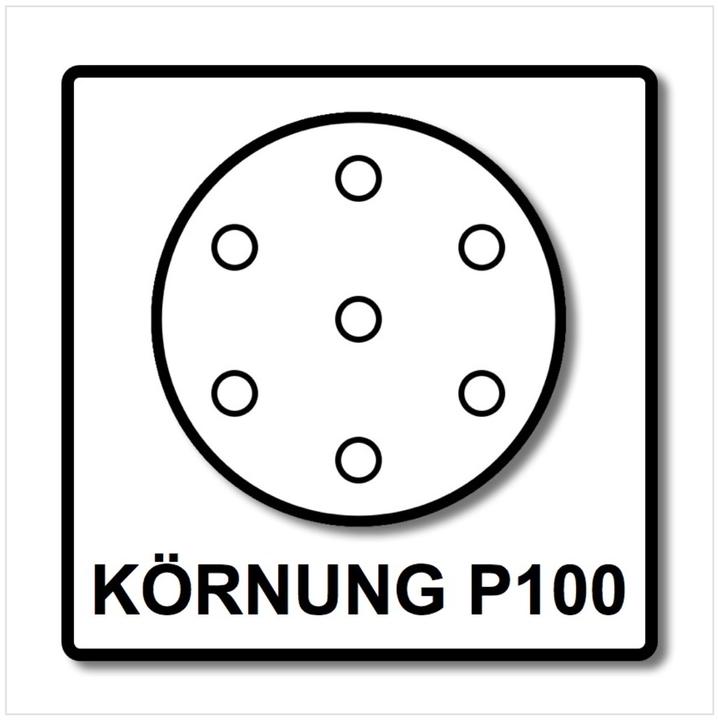 Produktbild Festool Netzschleifmittel STF D125 P100 GR NET/50 (P100)