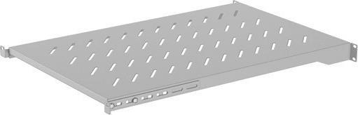 Produktbild Lanberg REGAL FÜR 19 SCHRÄNKE 1000MM GRAU (1HE/483X700MM BELASTBARKEIT BIS 25KG 4-PUNKT MONTAGE)