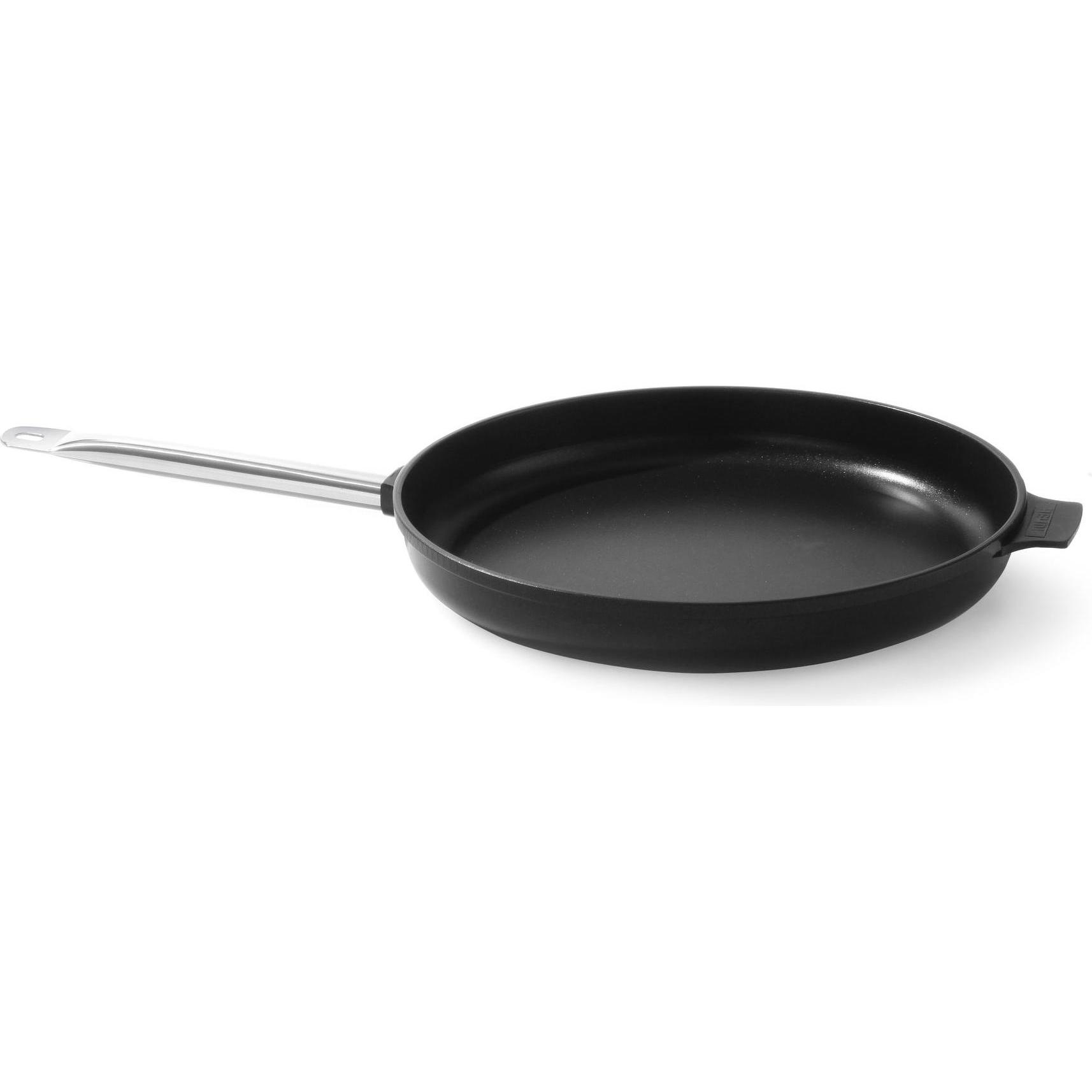 Hendi Bratpfanne Aluminiumguss 360x55 mm Boden 300 mm, Pfanne + Kochtopf, Silber