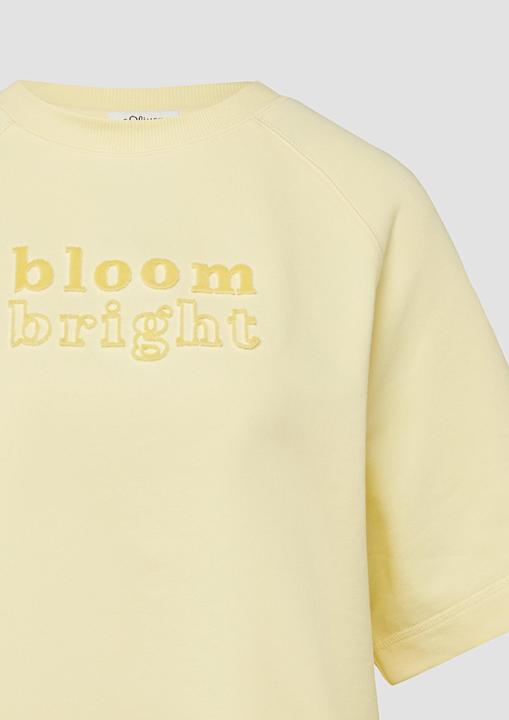 Produktbild s.Oliver Sweatshirt Sweatshirt im Relaxed Fit mit weichem Baumwollmix (46)