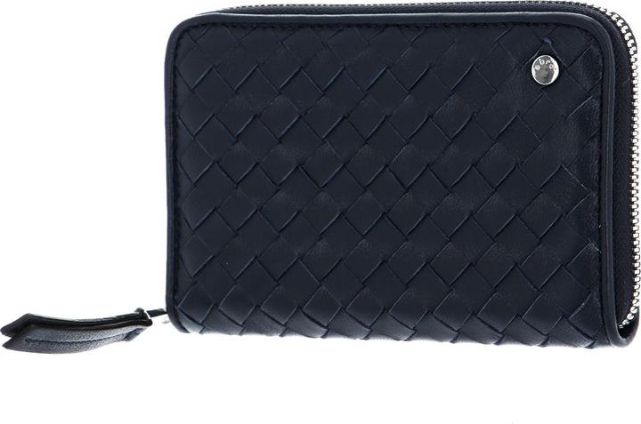 Actual product image Abro Leather Piuma Weaving Zip Wallet