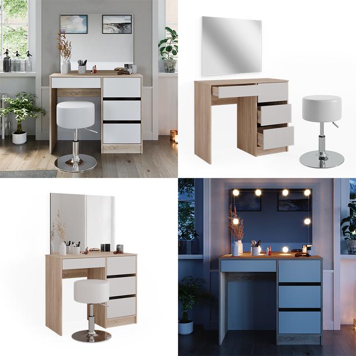 Image du produit Vicco Sherry mit Hocker (90 x 40 x 75 cm)