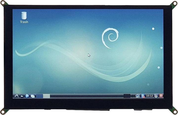 Actual product image Allnet Radxa zbh. 10 inch FHD DSI LCD Mipi display touchscreen capacitive AD003