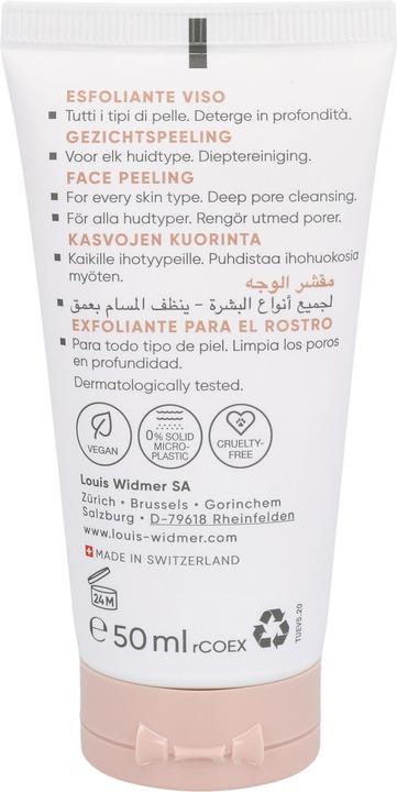 Actual product image Widmer Louis Purederm Gesichtspeeling parfumiert 50 ml (Facial cleansing wipes, 50 ml)