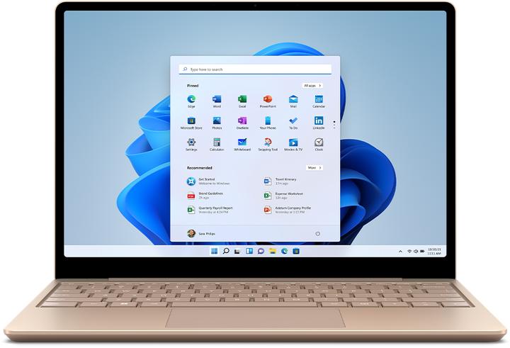 Microsoft Surface Laptop Go 2 (12.40", 256 GB, 8 GB, DE, Intel Core i5-1135G7)