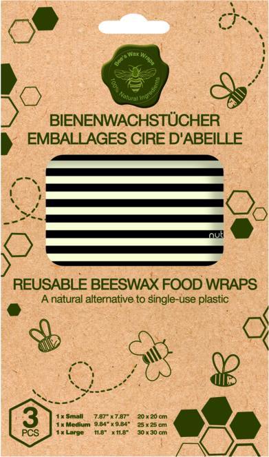Image du produit Nuts Tissu de cire d'abeille (3 x)
