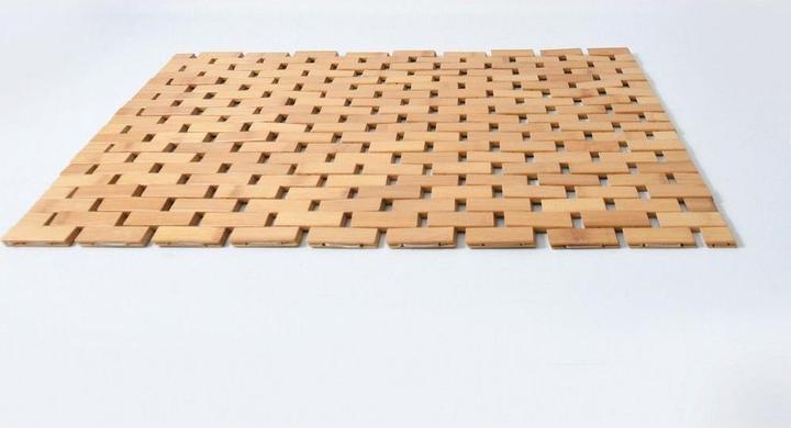 Actual product image spirella Bambusmatte Annika 40x60 Rose Pale - Polypropylen (60 x 3 cm)