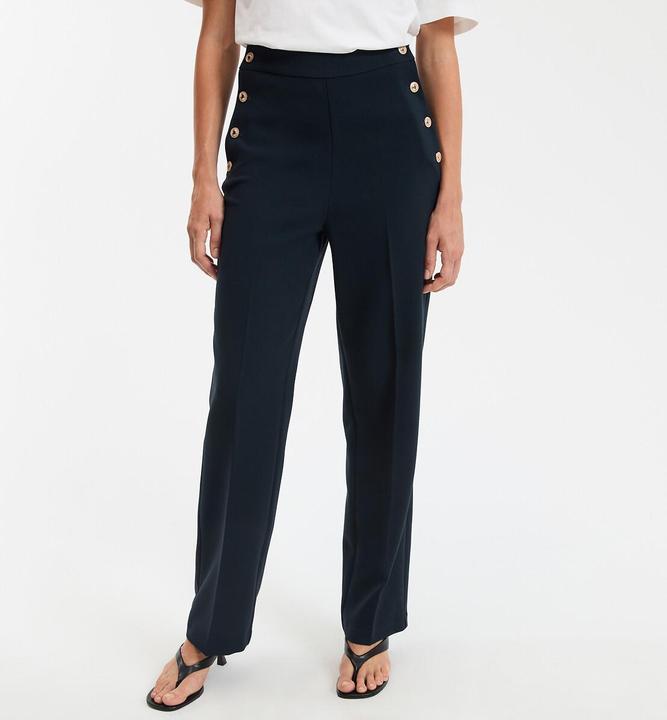 Actual product image La Redoute Collections Signature ADRIENNE trousers in sailor style (Frequency band 38 (2600 MHz))