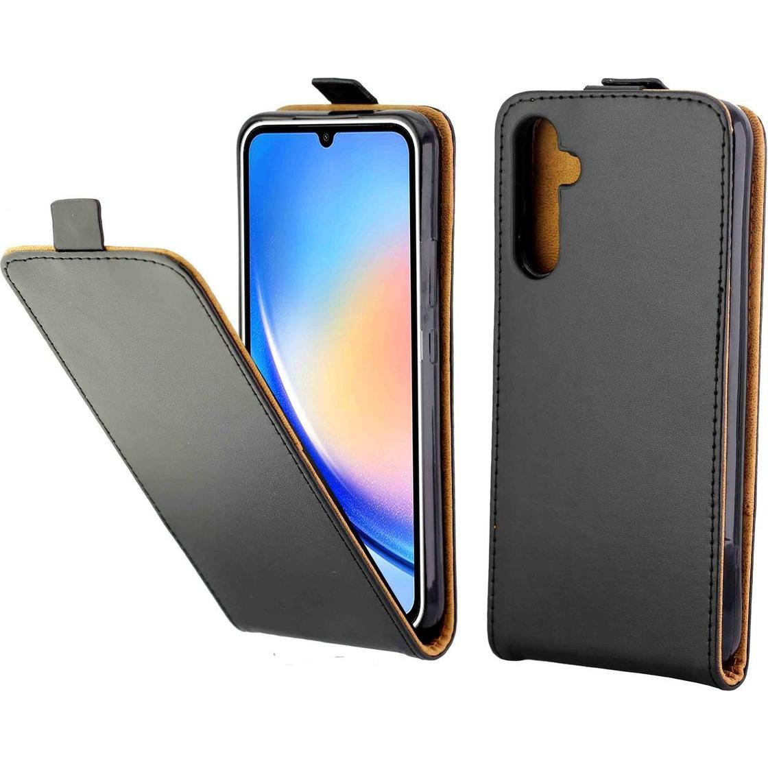Thumbnail - König Design Hülle Handy Schutz für Samsung Galaxy A34 5G Case Cover Flip Klapp Tasche Etuis (Samsung Galaxy A34 5G), Sm...