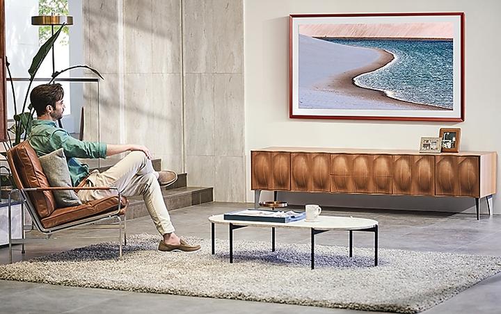 Actual product image Samsung The Frame QE50LS03AAU (49", QLED, 4K, 2021)