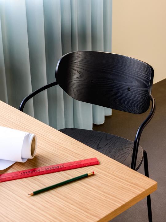 Actual product image Hübsch Arch Dining Chair Black