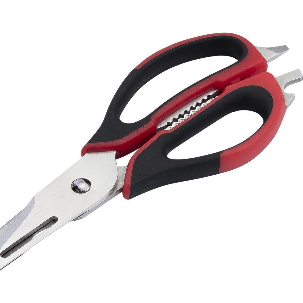 Resto MULTIFUNCTIONAL SCISSORS 9IN1/95325, Küchenschere, Rot, Schwarz