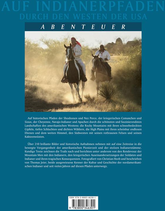 Produktbild Auf Indianerpfaden durch den Westen der USA (Deutsch, Christian Heeb, Thomas Jeier, 2018)