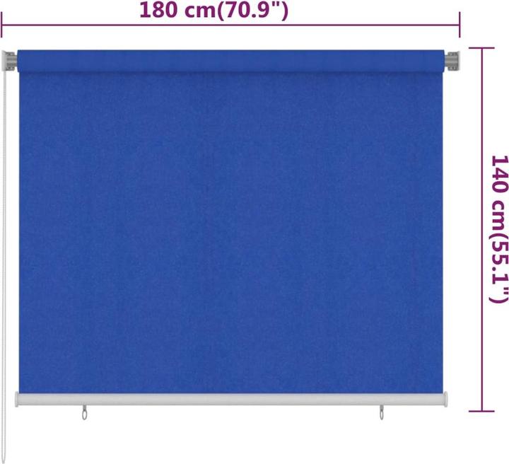 Produktbild vidaXL Linos (180 x 140 cm)