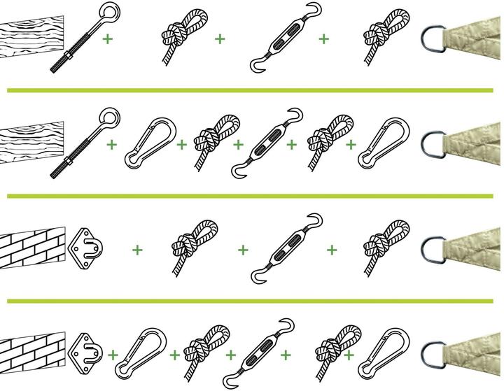 Produktbild Perel Befestigungskit