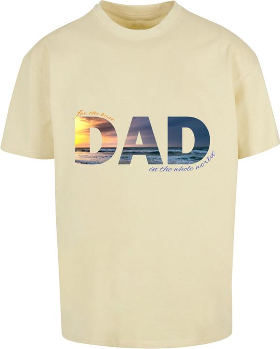 Merchcode For The Best Dad Heavy Oversize Tee - 116999 (L)