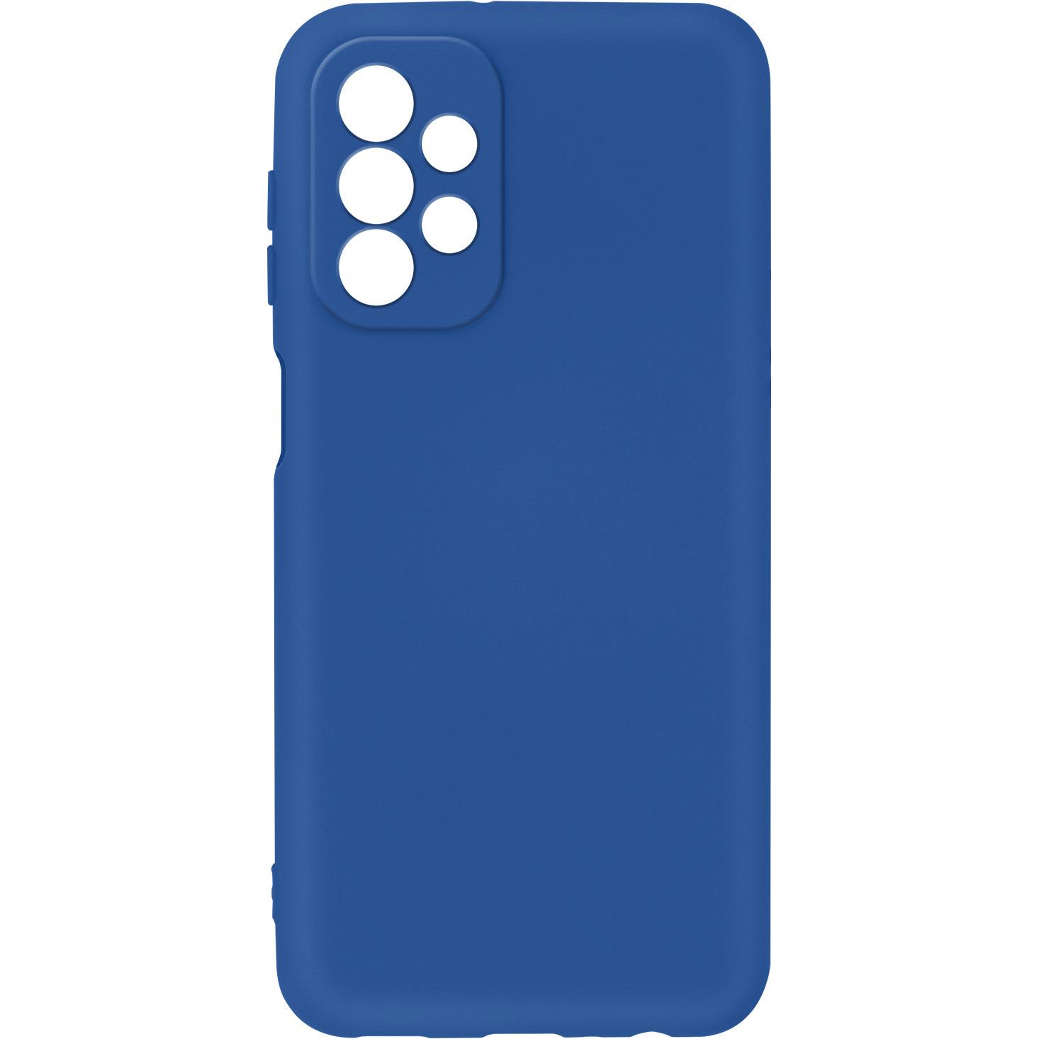Avizar Soft Touch Handyhülle Series (Samsung Galaxy A23 5G), Smartphone Hülle, Blau