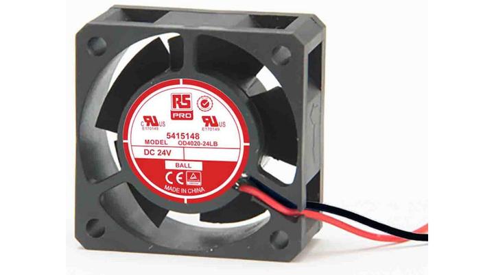 Produktbild RS PRO Lüfter 40x40x20mm 24VDC 1,4W 11,9m³/h (40 mm)