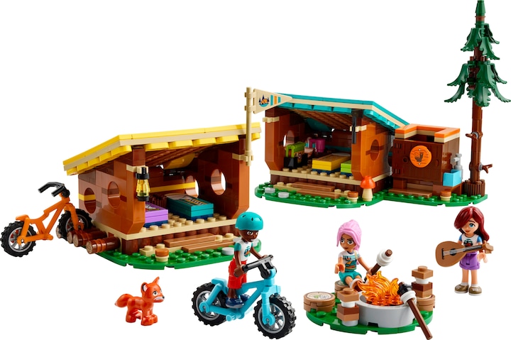 Produktbild LEGO Gemütliche Hütten im Abenteuercamp (42624, LEGO Friends)