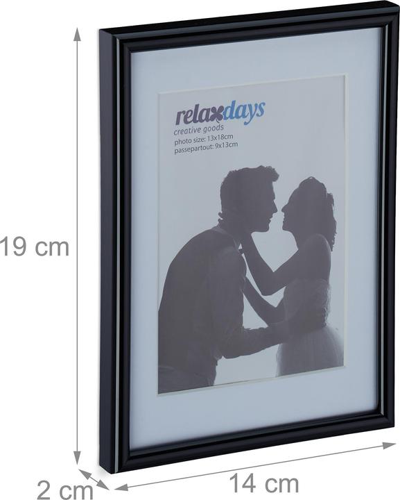 Immagine prodotto Relaxdays 2x cornici (13 x 18 cm)