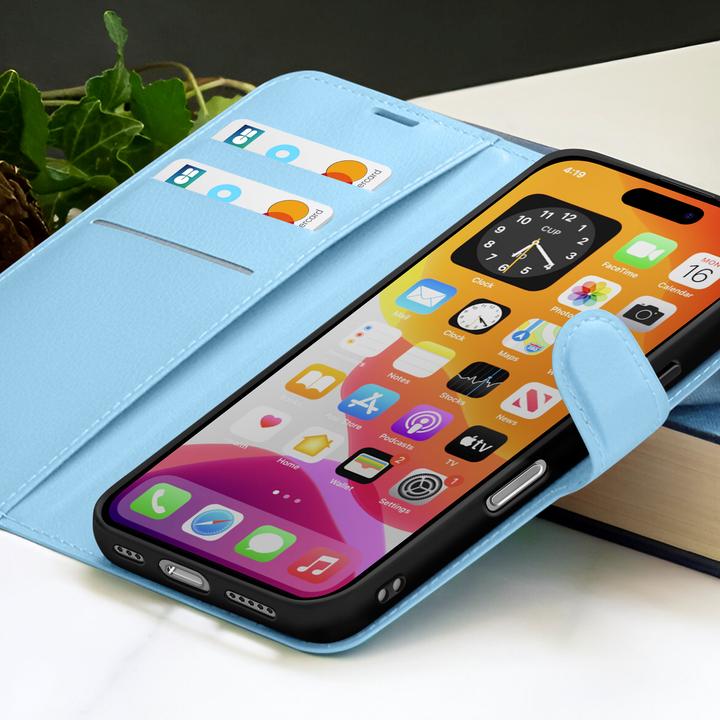 Actual product image Zanaé Wallet case iPhone 17 with stand (Apple iPhone 17)