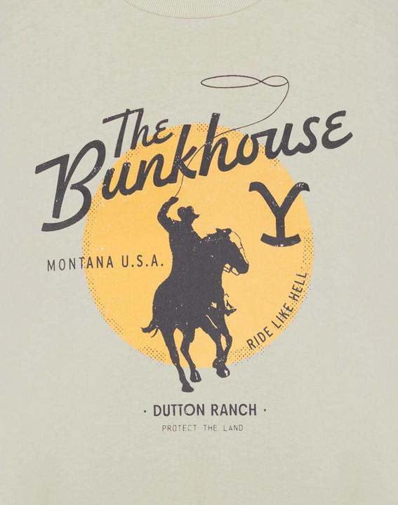 Immagine prodotto Yellowstone The Bunkhouse Maglietta Maniche Corte Uomo (L)