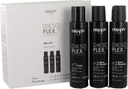 Immagine prodotto Dikson Diskoplex Micro Kit 3x100ml Supporto all'integrità dei capelli (Set per la cura dei capelli)