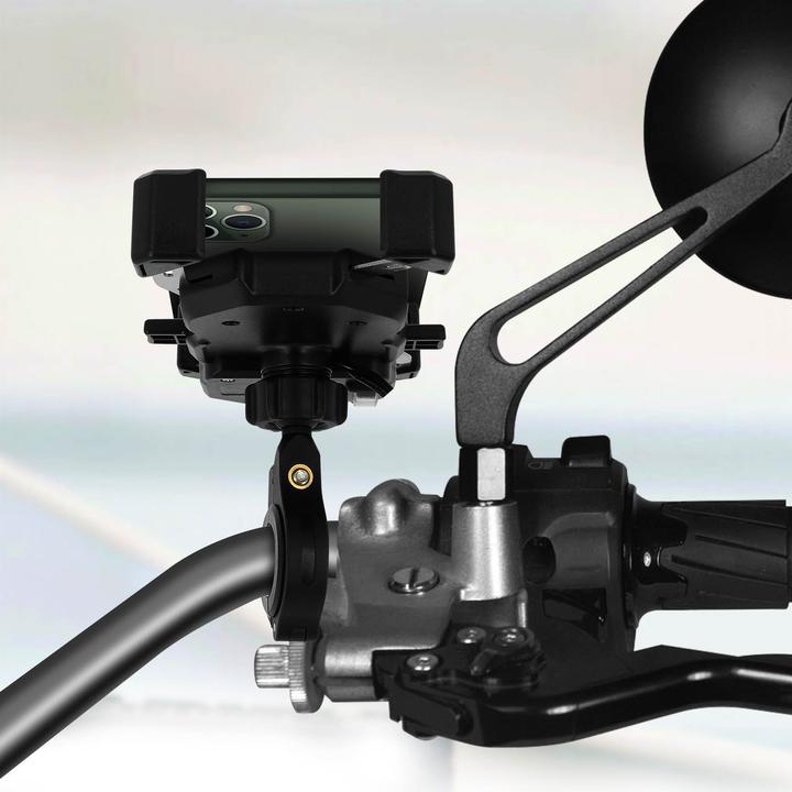 Image du produit Avizar Support moto avec chargeur sans fil QI 15W