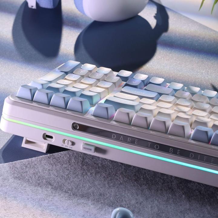 Actual product image Mchose K99 Wireless Mechanical Keyboard (US, Cable, Wireless)