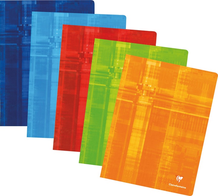 Image du produit Clairefontaine Carnet de notes avec règle (A4+, Règle spéciale, Couverture souple)