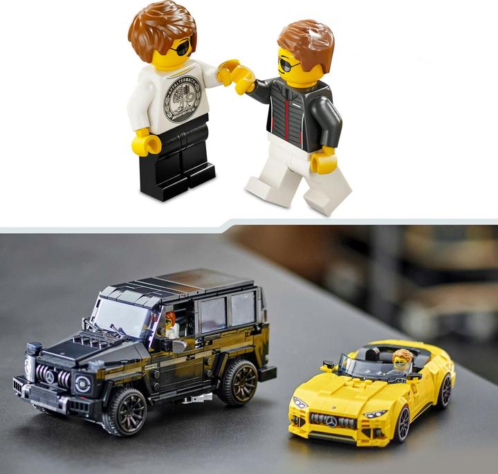 Produktbild LEGO Mercedes-AMG G 63 & Mercedes-AMG SL 63 (76924, LEGO Speed Champions)