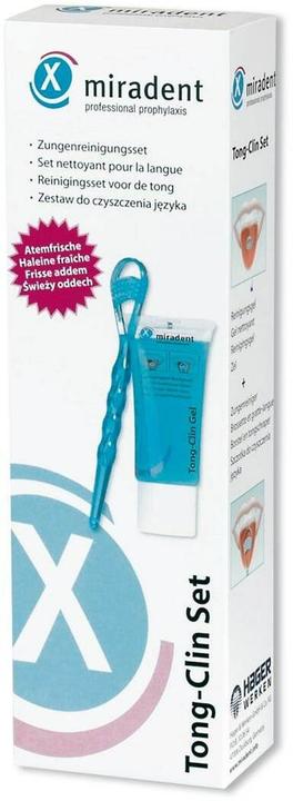 Image du produit Miradent Ensemble Tong-Clin (Racleur de langue, 1 x)