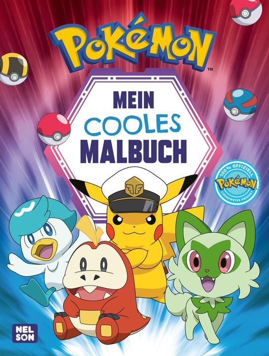 Actual product image Pokémon Activity-Buch: Mein cooles Malbuch