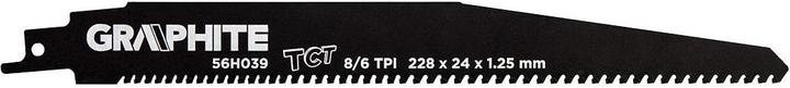 Produktbild Graphite Reciprocating Saw Blades (Reciprocating Saw Blade, HM, 228 x 24 x 1.25 mm, 8