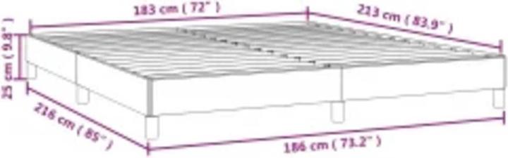Immagine prodotto vidaXL Bettgestell (183 x 213 cm)