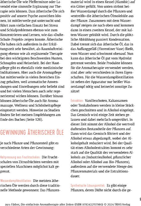 Produktbild Die einfachste Aromatherapie aller Zeiten (Deutsch, Susanna Färber, 2024)