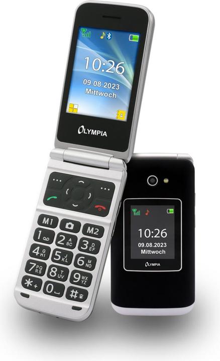 Image du produit Olympia Téléphone mobile VITUS SCHWARTZ 2G (2.88", 0.30 Mpx, 2G)