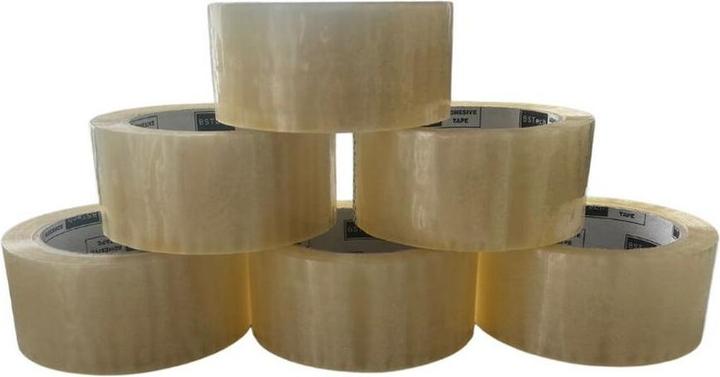 Image du produit Bestpak Ruban adhésif BSTech Silent Release acrylique transparent 48x66 6 pièces (48 mm)