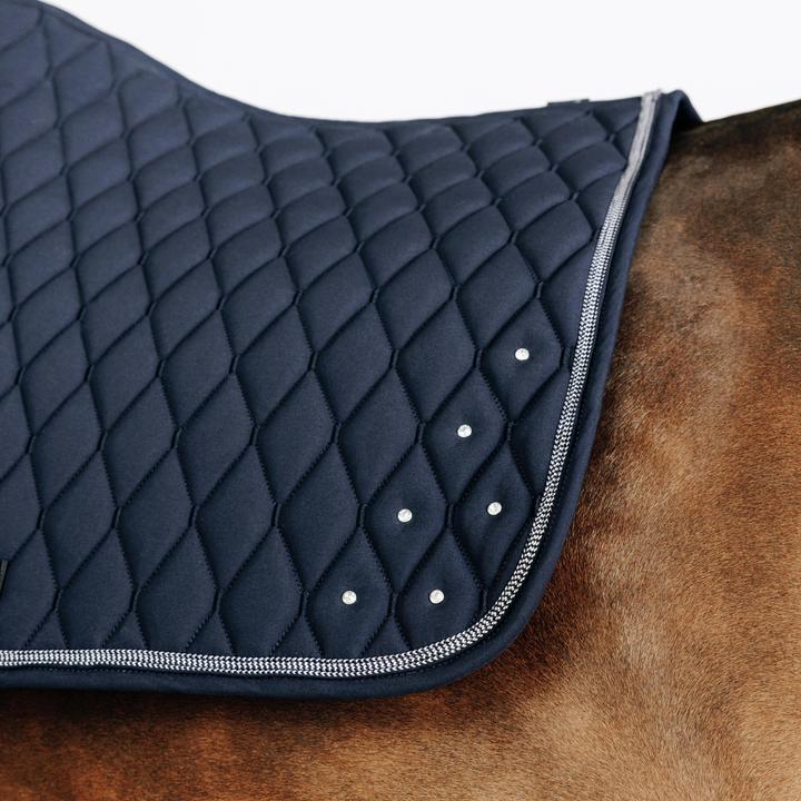Produktbild Fouganza Schabracke 500 Strass Pferd/Pony blau
